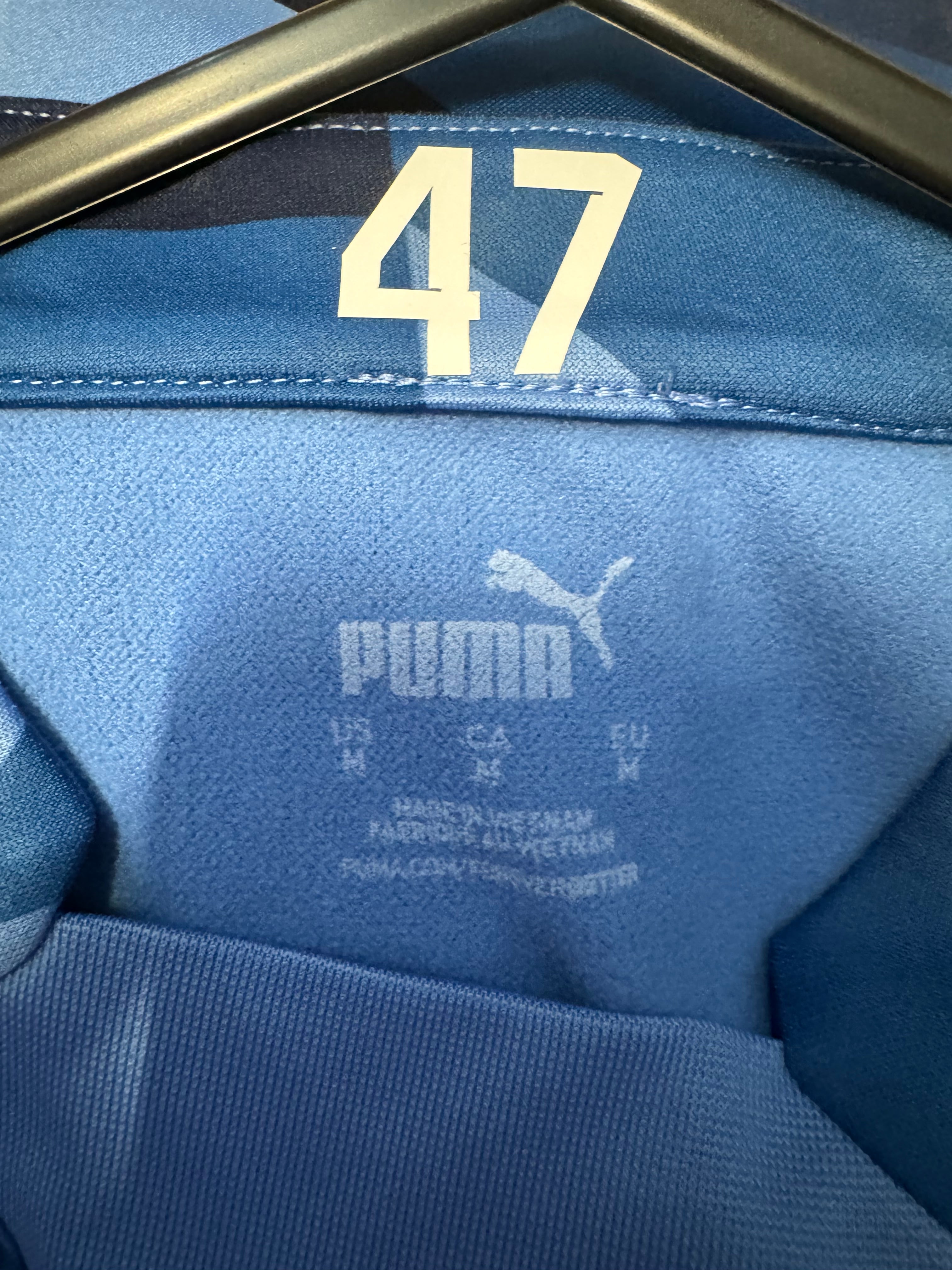 FODEN 47 Manchester City Treble Winning Season 22/23 Player Issue pre match top