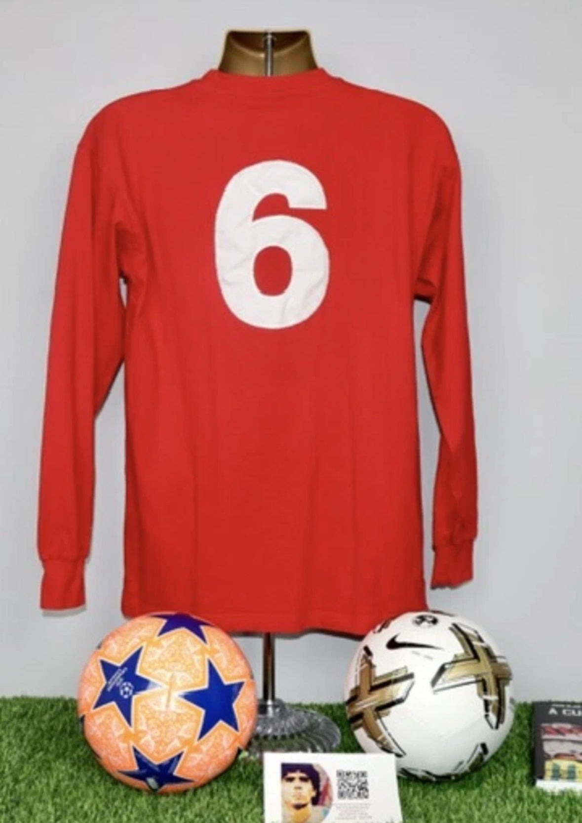 England Score Draw 1966 Away Retro Shirt #6