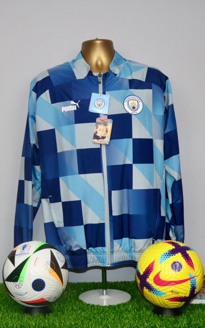 Manchester City 2022/23 Puma Pre-Match Jacket - BNWT