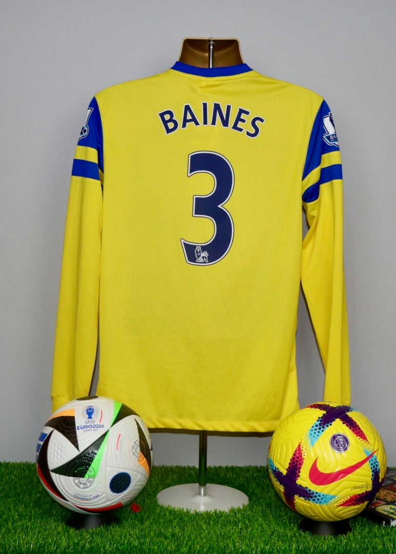 BAINES 3 Everton 2013/14 Away Shirt