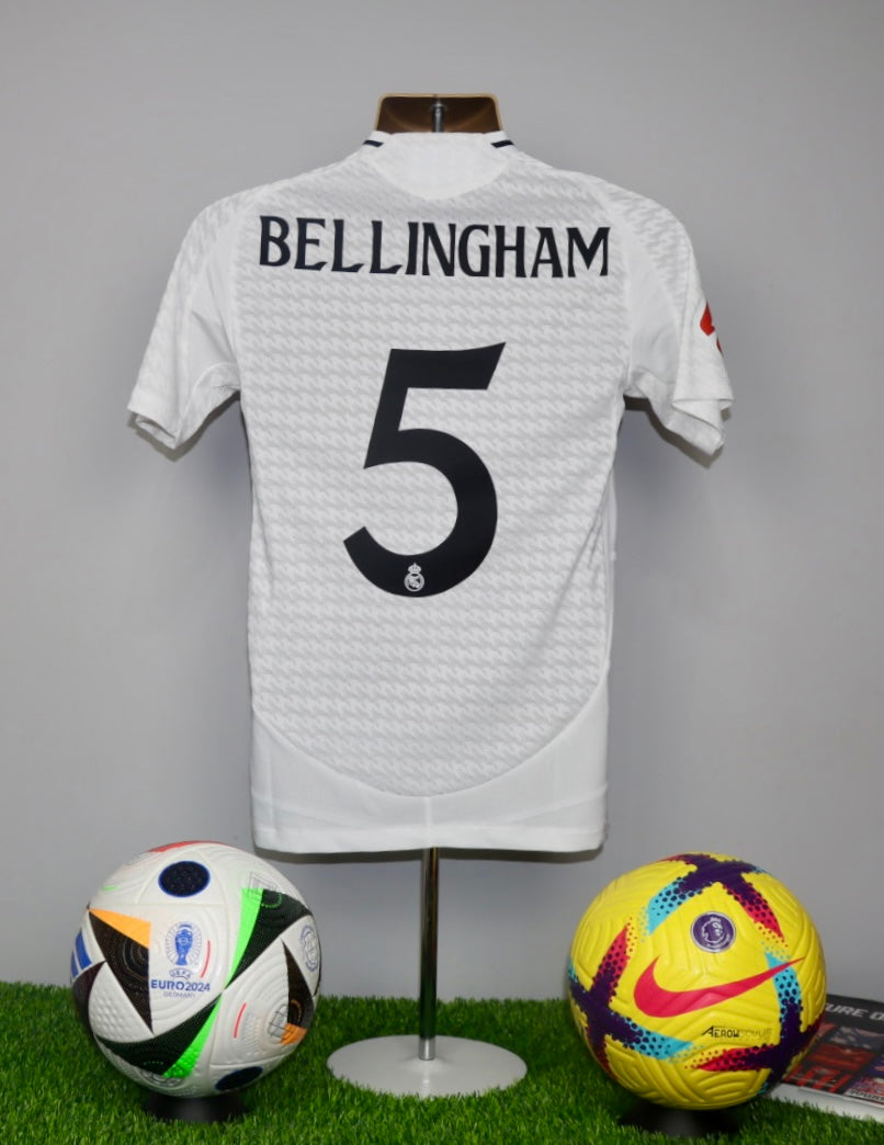 BELLINGHAM 5 Real Madrid 2024/25 Authentic Home Shirt