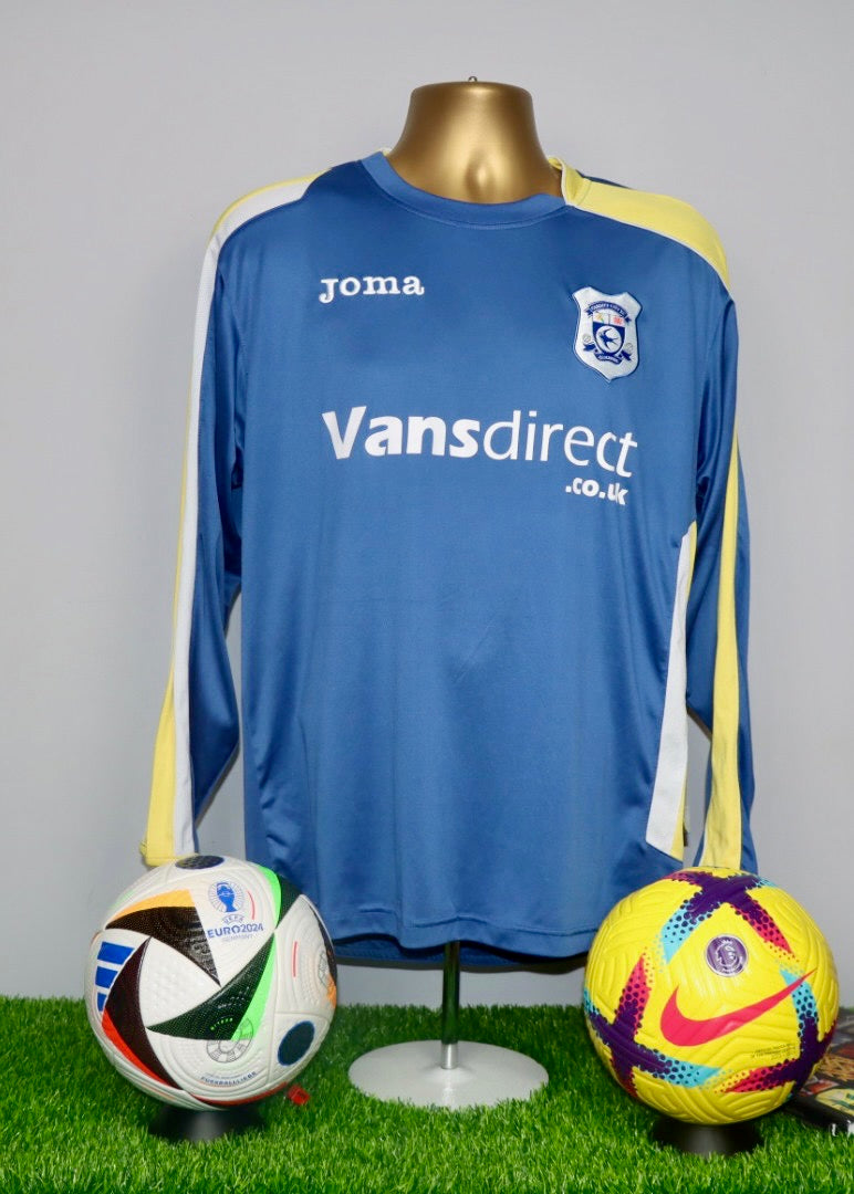 Cardiff City 2008/09 L/S Home Shirt