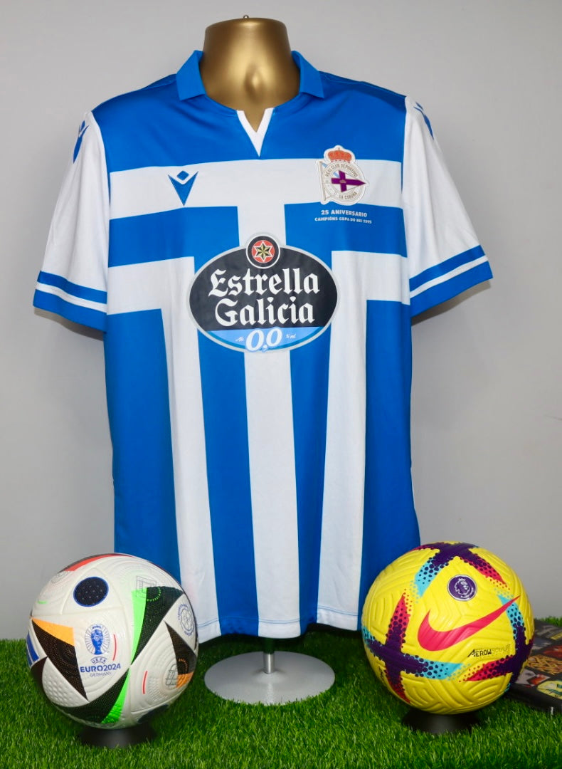 2020-21 Deportivo de La Coruna Home Shirt