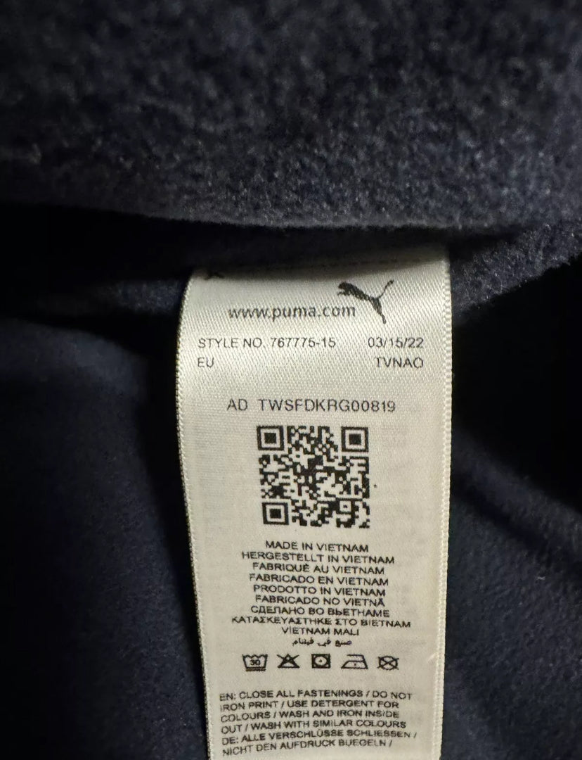 DE BRUYNE 17 Manchester City 2022/23 Player Issue/Worn Puma Winter Jacket