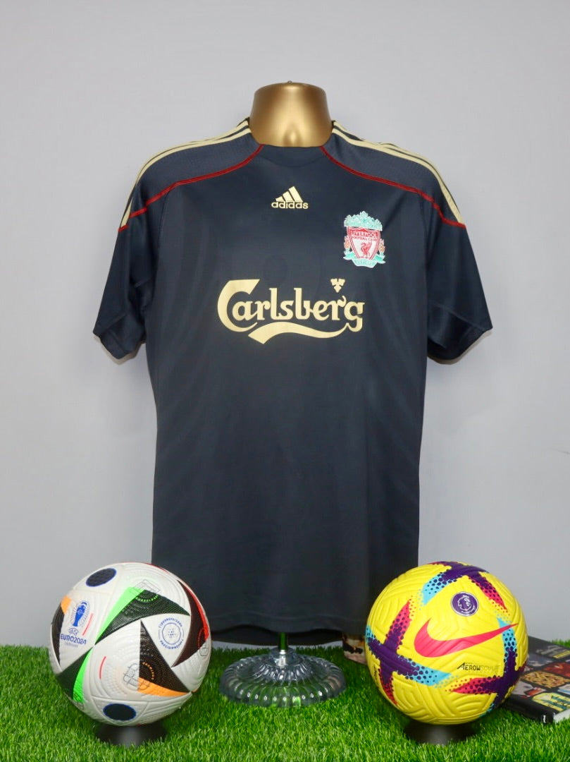 GERRARD 8 Liverpool 2009/10 Away Shirt