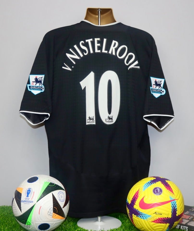 V.NISTELROOY 10 2003/05 Manchester United Away Shirt