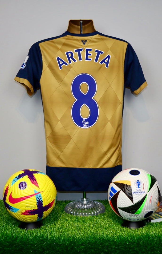 ARTETA 8 Arsenal 2015/16 Away Shirt
