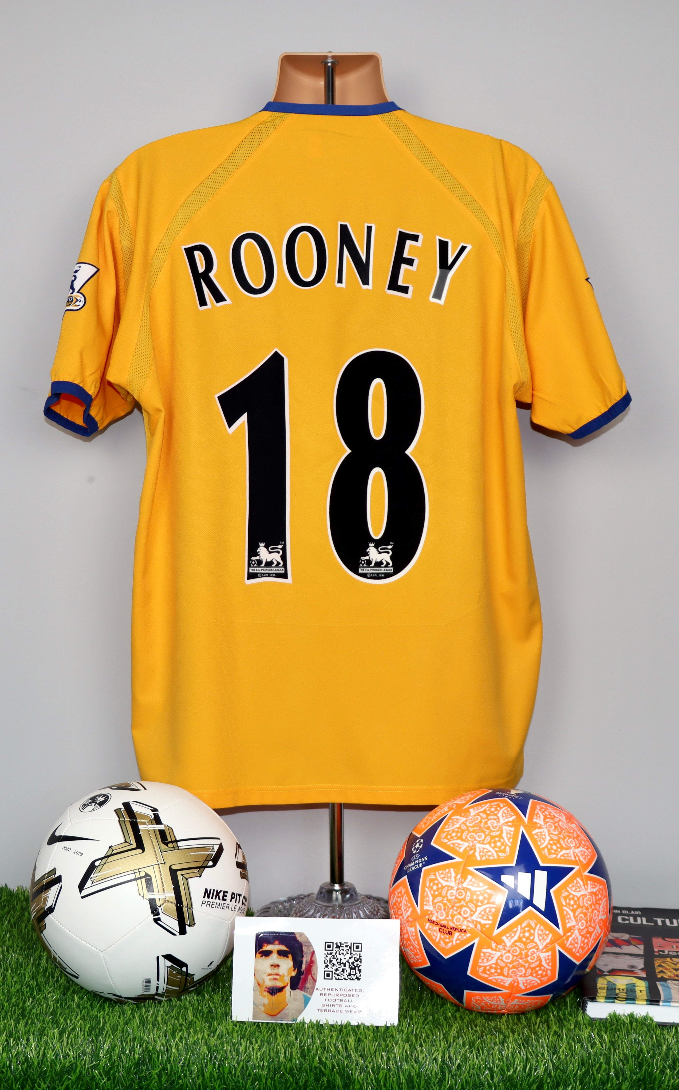 ROONEY 18 2003/04 Everton Away Shirt