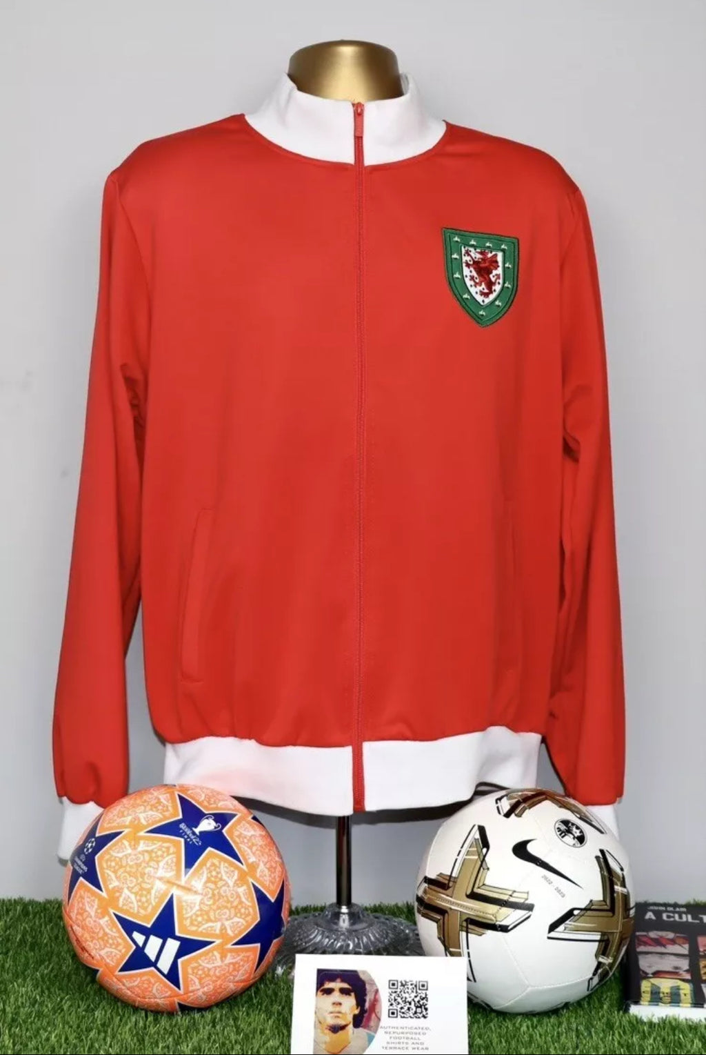 Wales Cymru Football Association Track Jacket