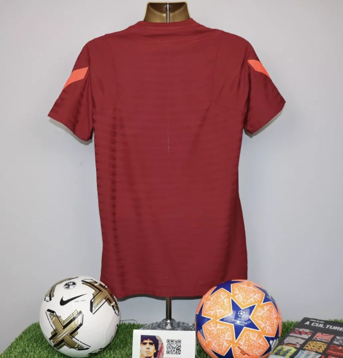 Liverpool 2021/22 Player Issue/Worn Training Shirt #24
