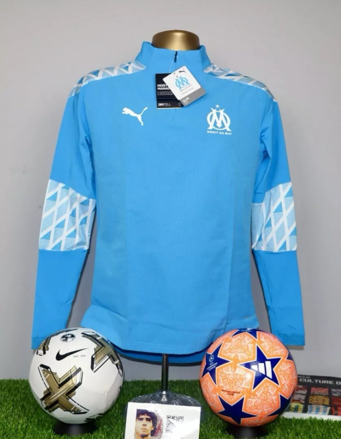 Olympique Marseille 2020/21 1/4 Zip