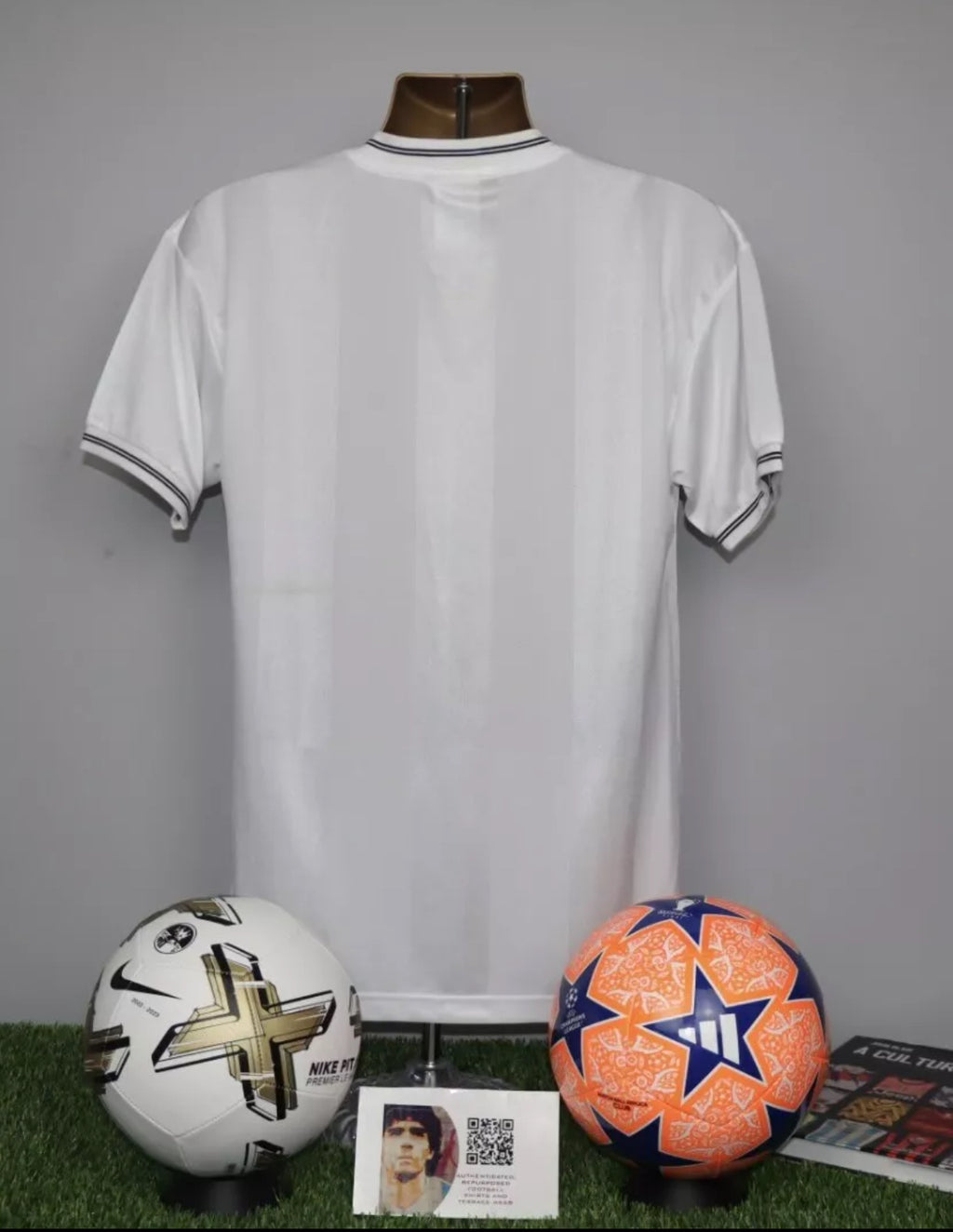Tottenham Hotspur Score Draw 1983 Home Shirt
