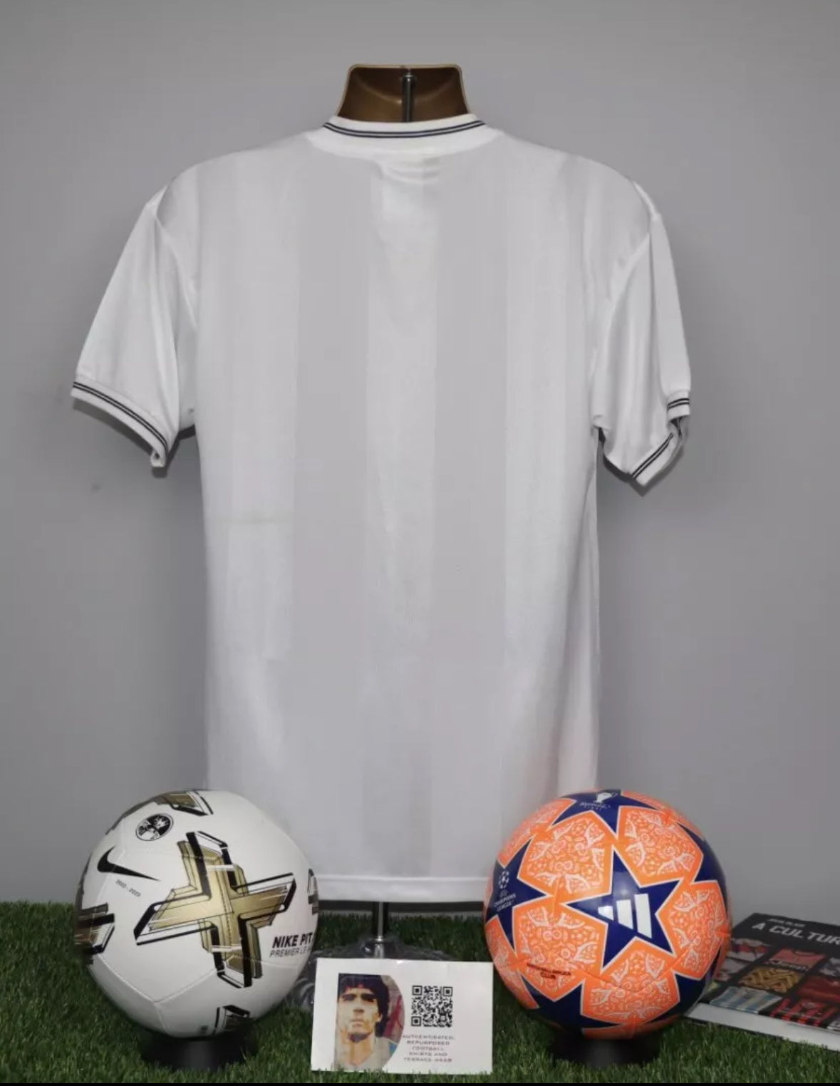 Tottenham Hotspur Score Draw 1983 Home Shirt