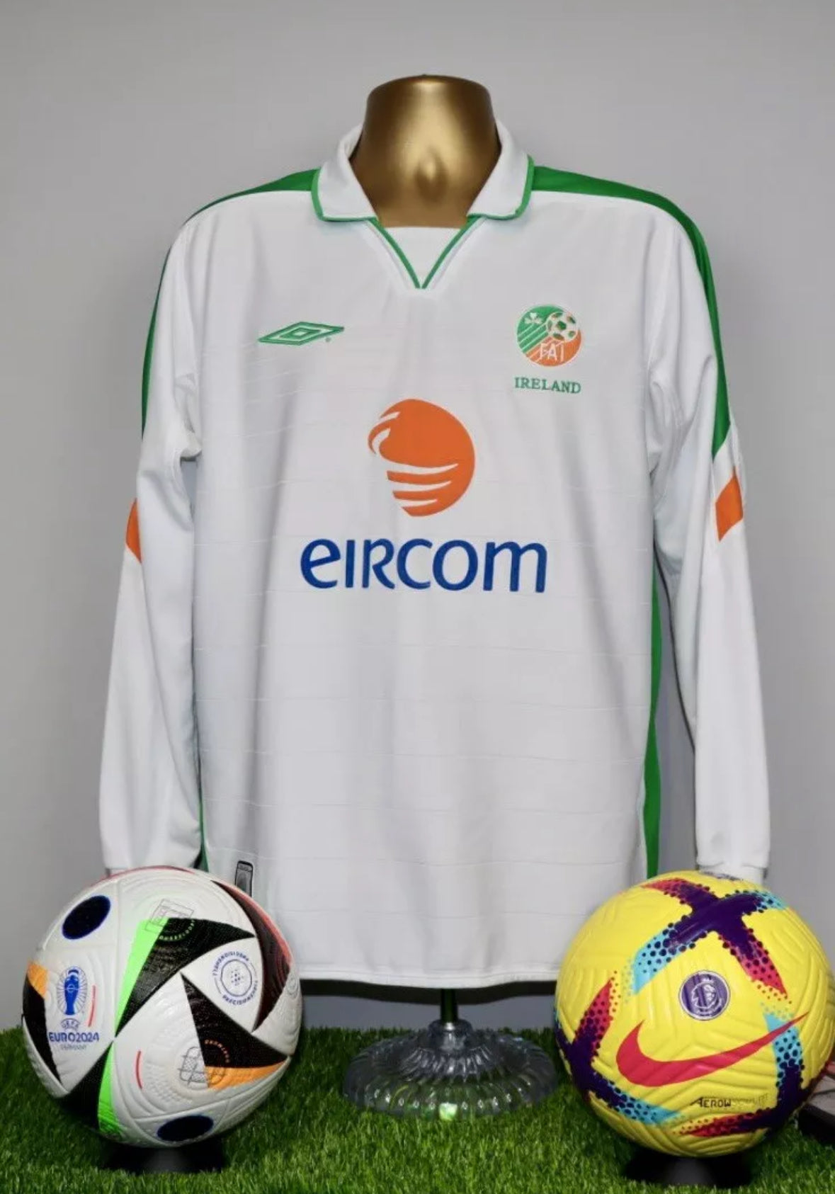 Ireland 2003/05 L/S Away Shirt