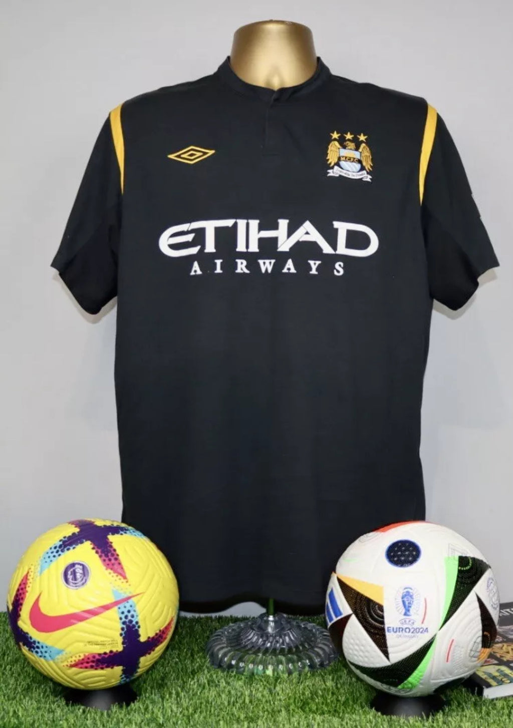 SILVA 21 Manchester City 2009/10 Away Shirt