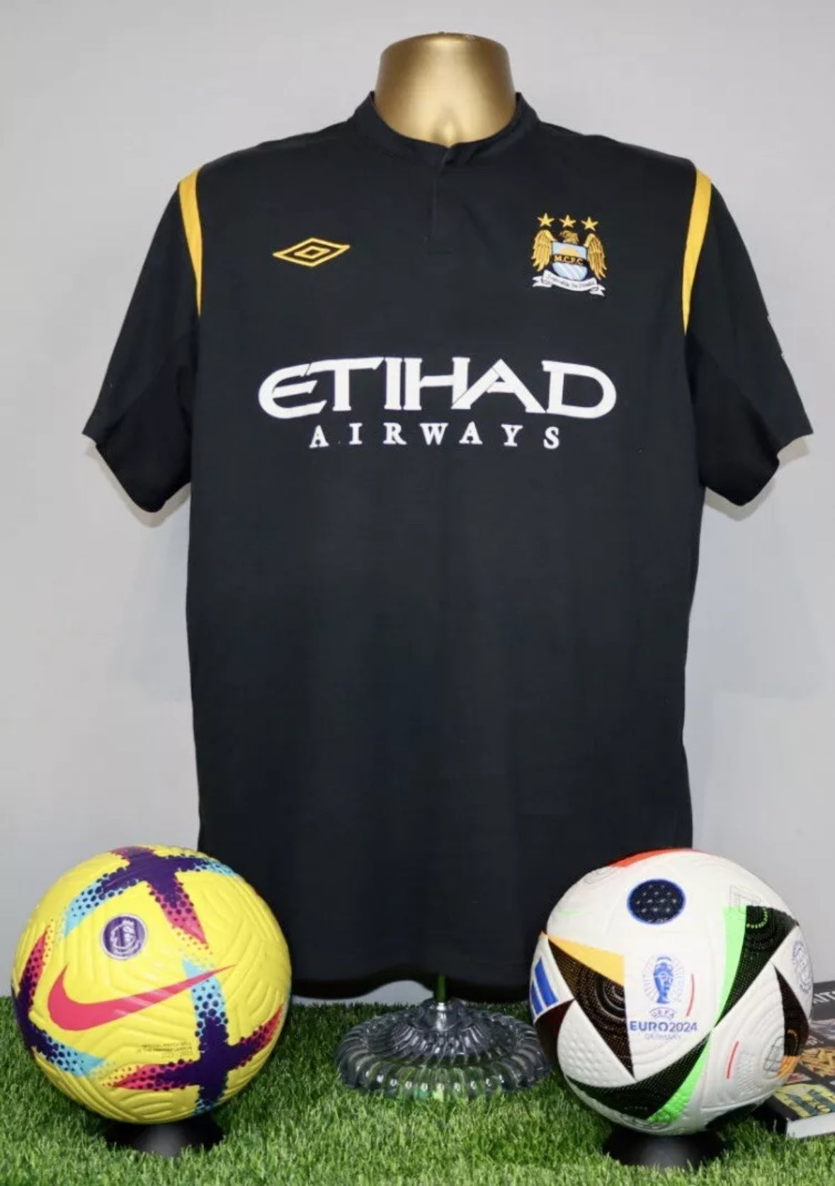 SILVA 21 Manchester City 2009/10 Away Shirt