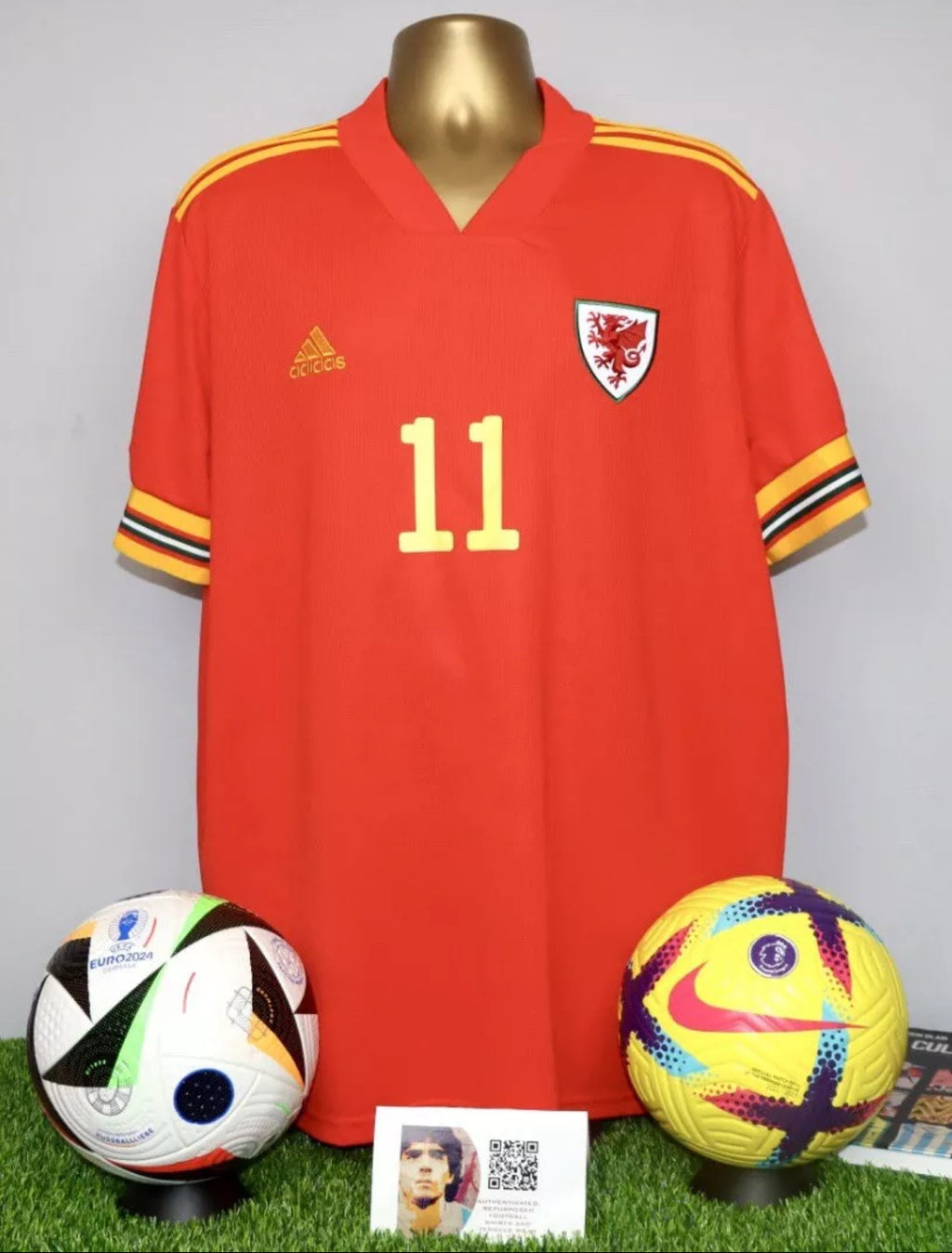 BALE 11 2020/22 Wales Home Shirt