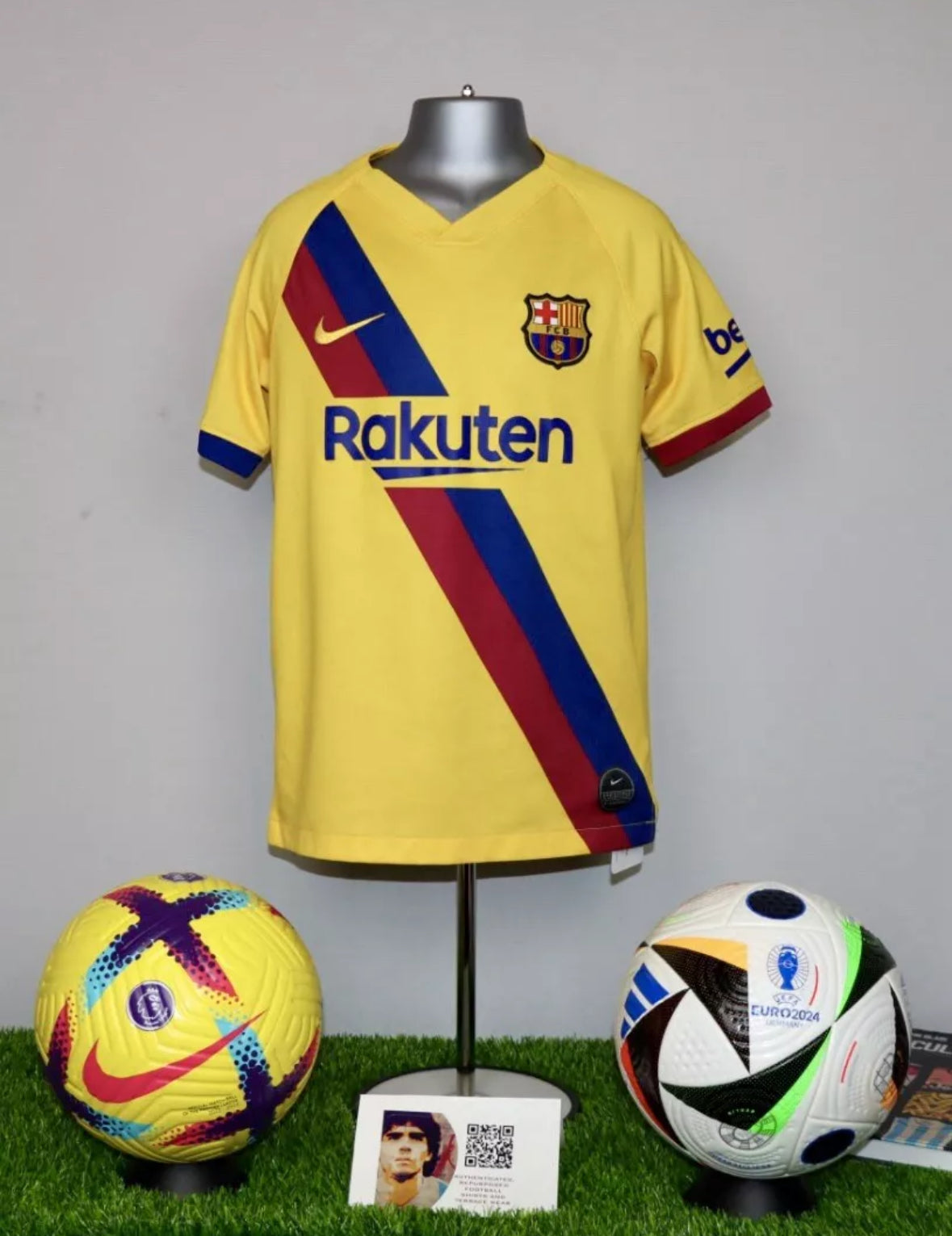 PIQUE 3 2019-20 Barcelona Away Shirt KIDS