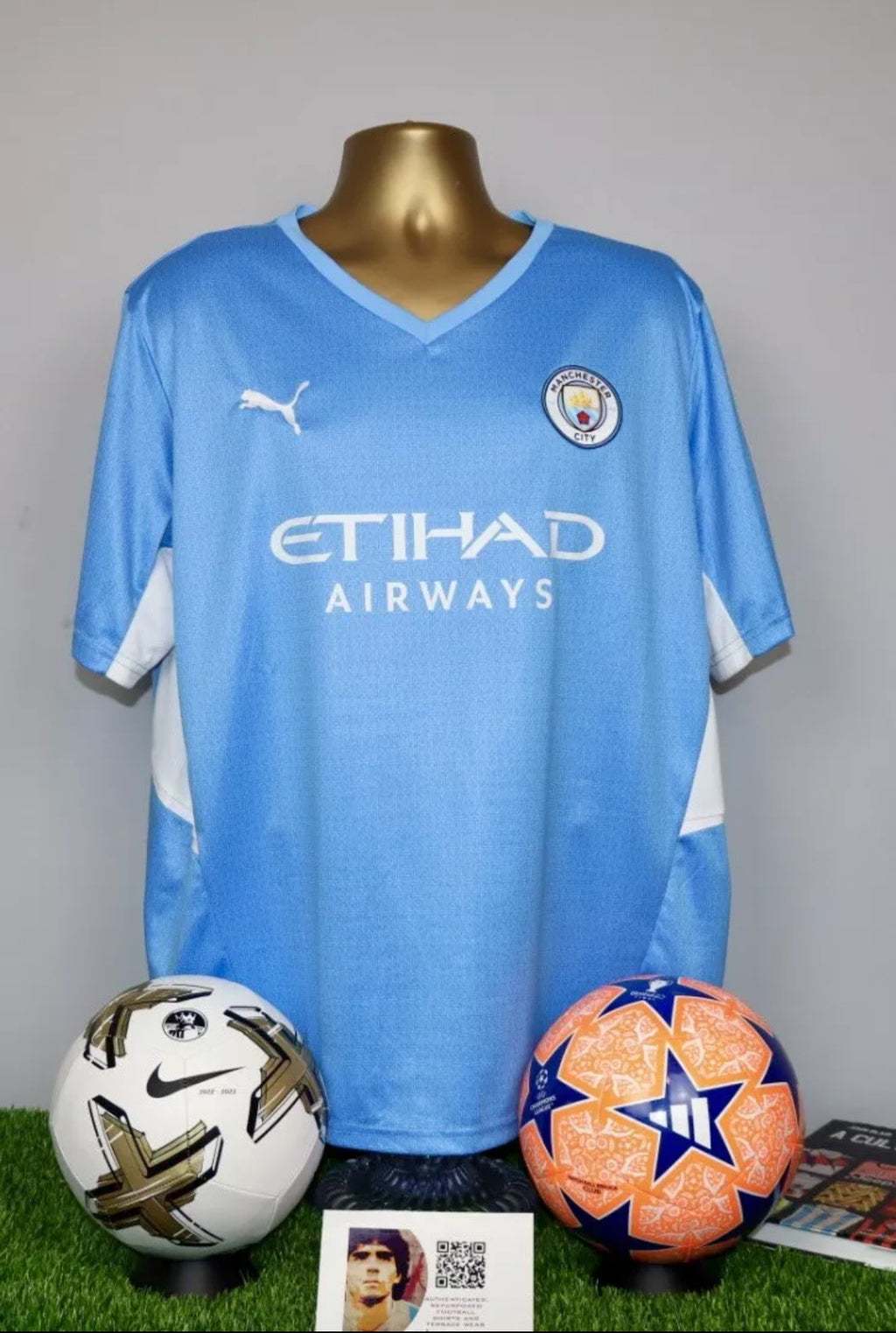 DE BRUYNE 17 Manchester City 2020/21 Home Shirt