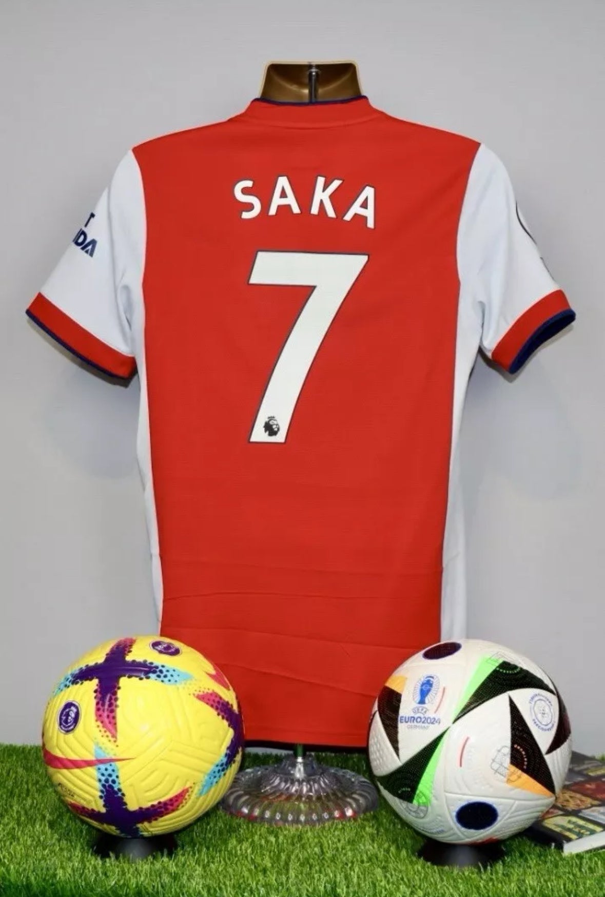 SAKA 7 Arsenal 2021/22 Home Shirt