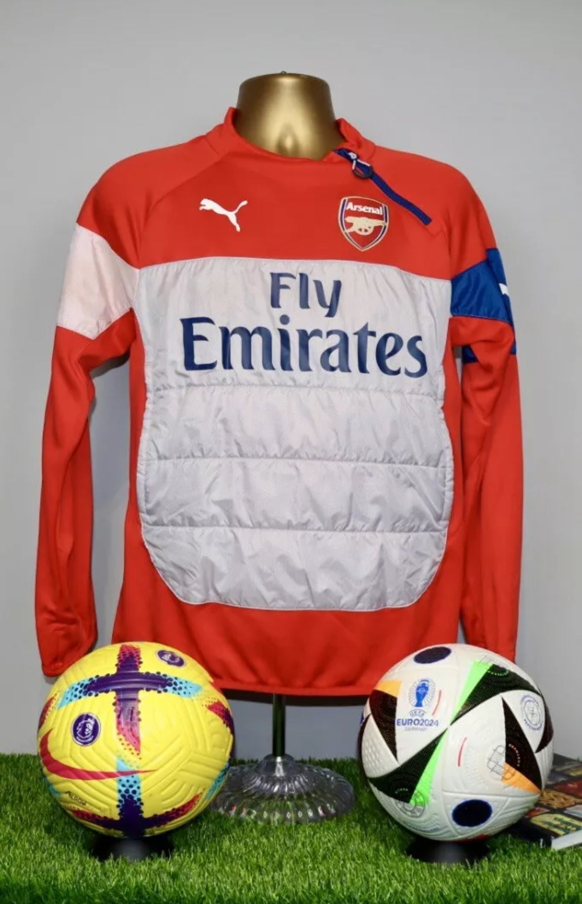 Arsenal 2014/15 1/4 Zip Drill Top