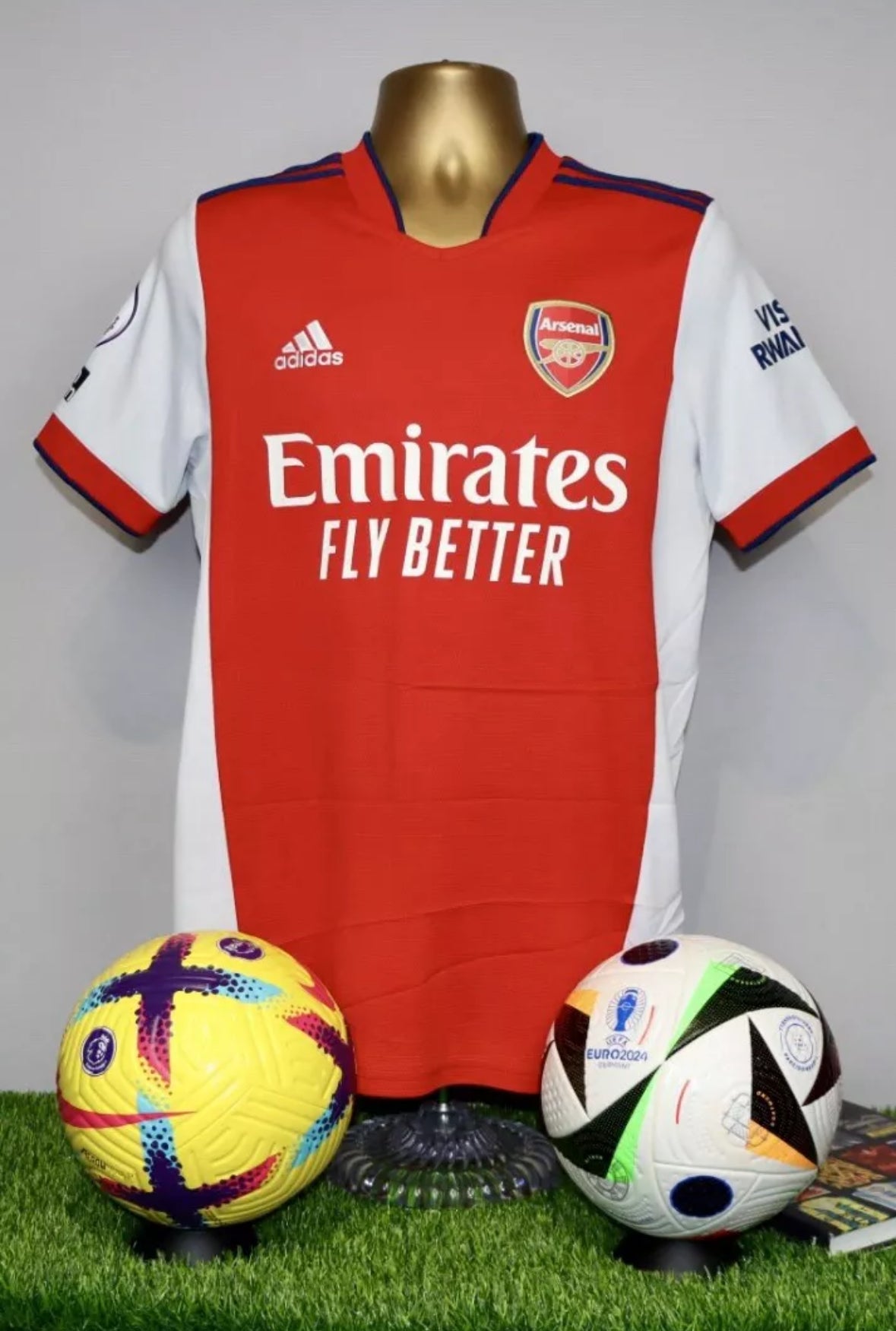 SAKA 7 Arsenal 2021/22 Home Shirt