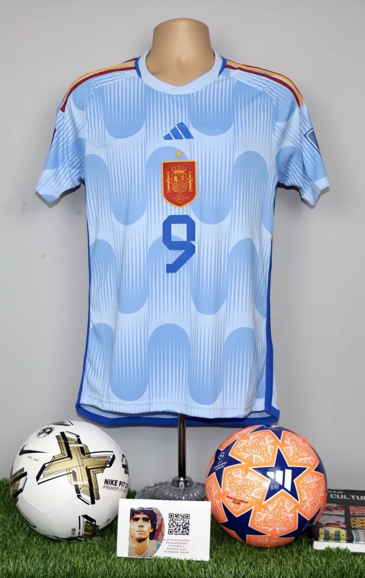 GAVI 9 Spain 2022/23 Away Shirt