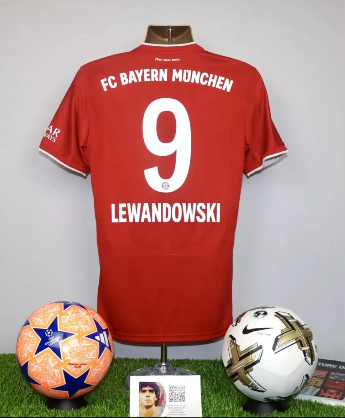 LEWANDOSKI 9 Bayern Munich 2020/21 Home Shirt