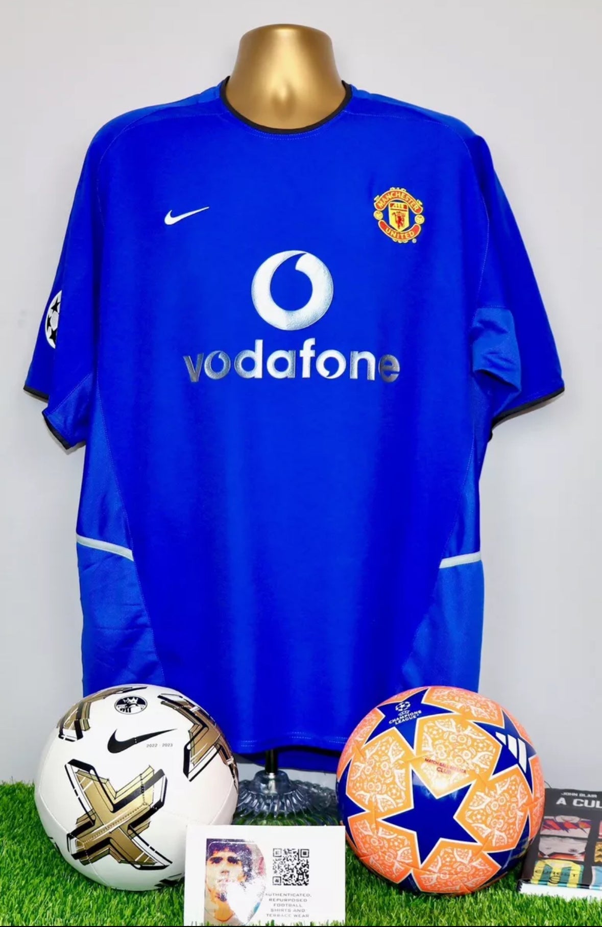 SOLSKJAER 20 2002/03 Manchester United Third Shirt