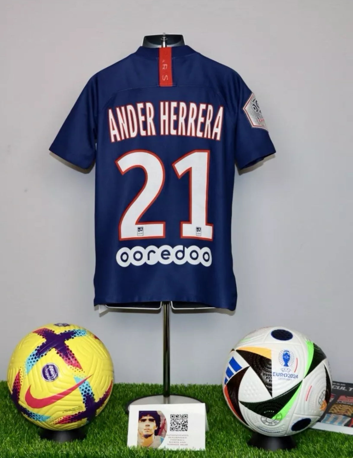 ANDER HERRERA 21 Paris Saint-Germain 2019-2020 Home Shirt KIDS