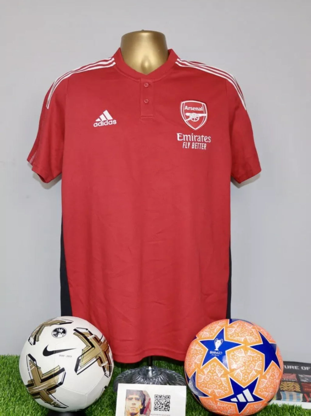 Adidas Arsenal 21/22 Polo Shirt