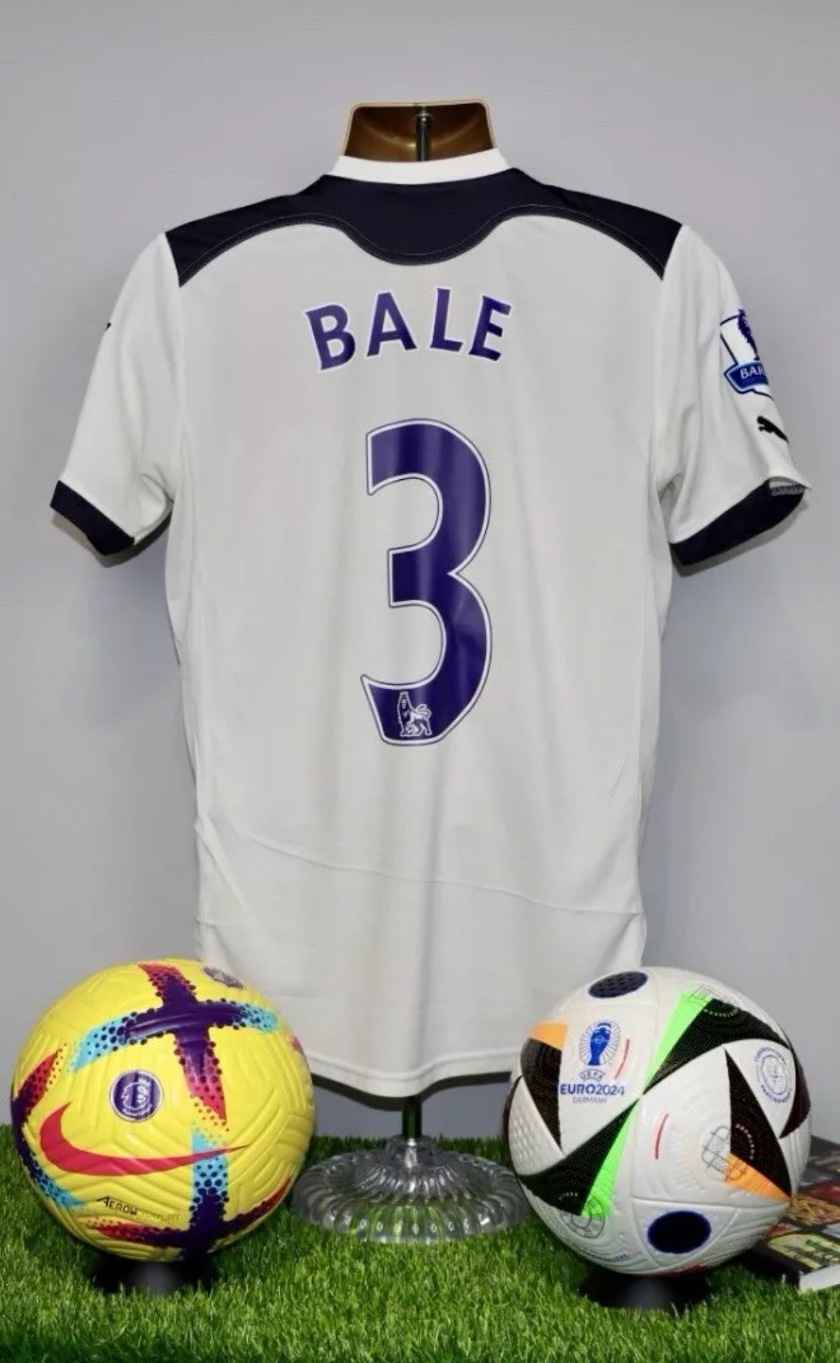BALE 3 Tottenham Hotspur 2010/11 Home Shirt