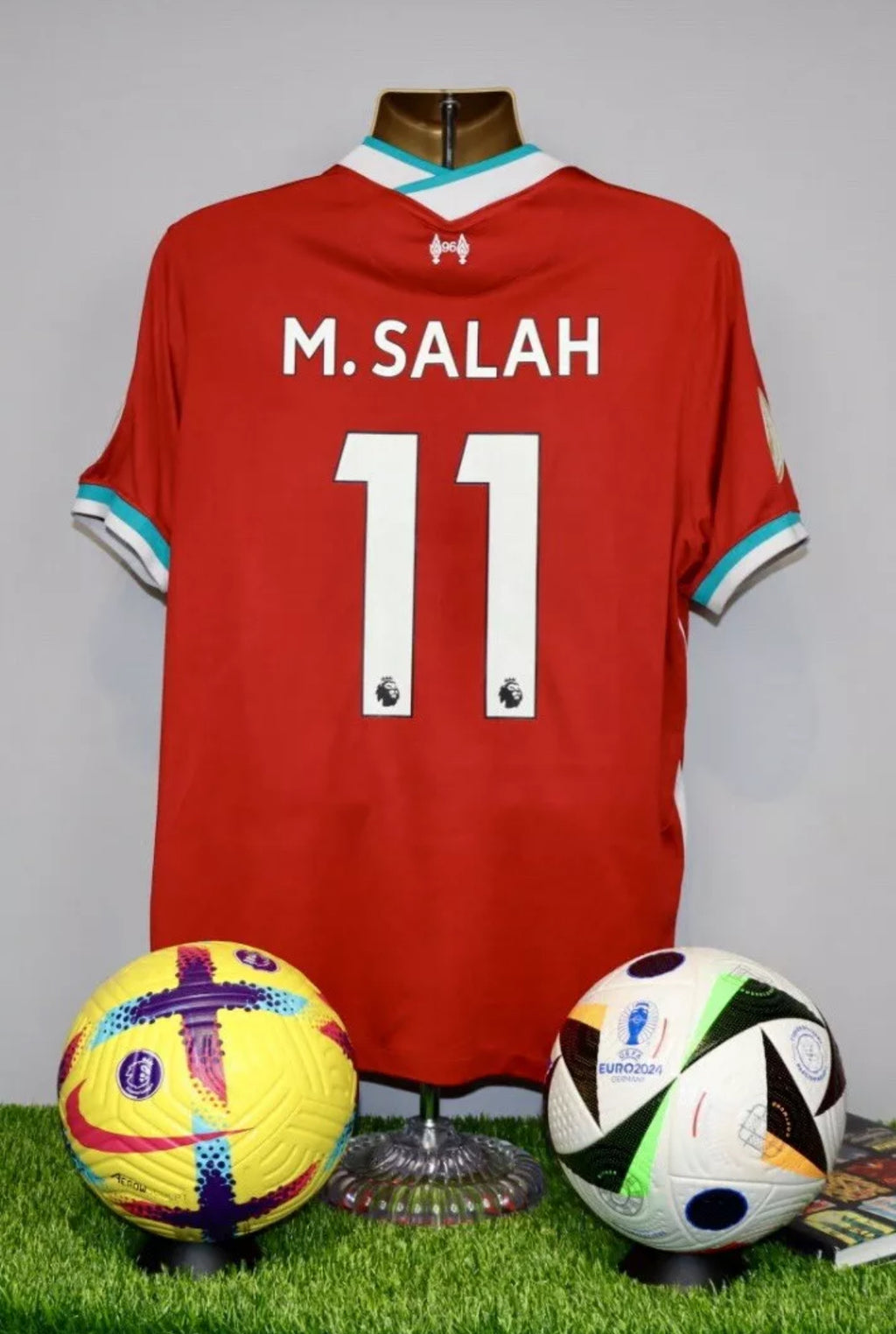 SALAH 11 Liverpool 2020/21 Home Shirt