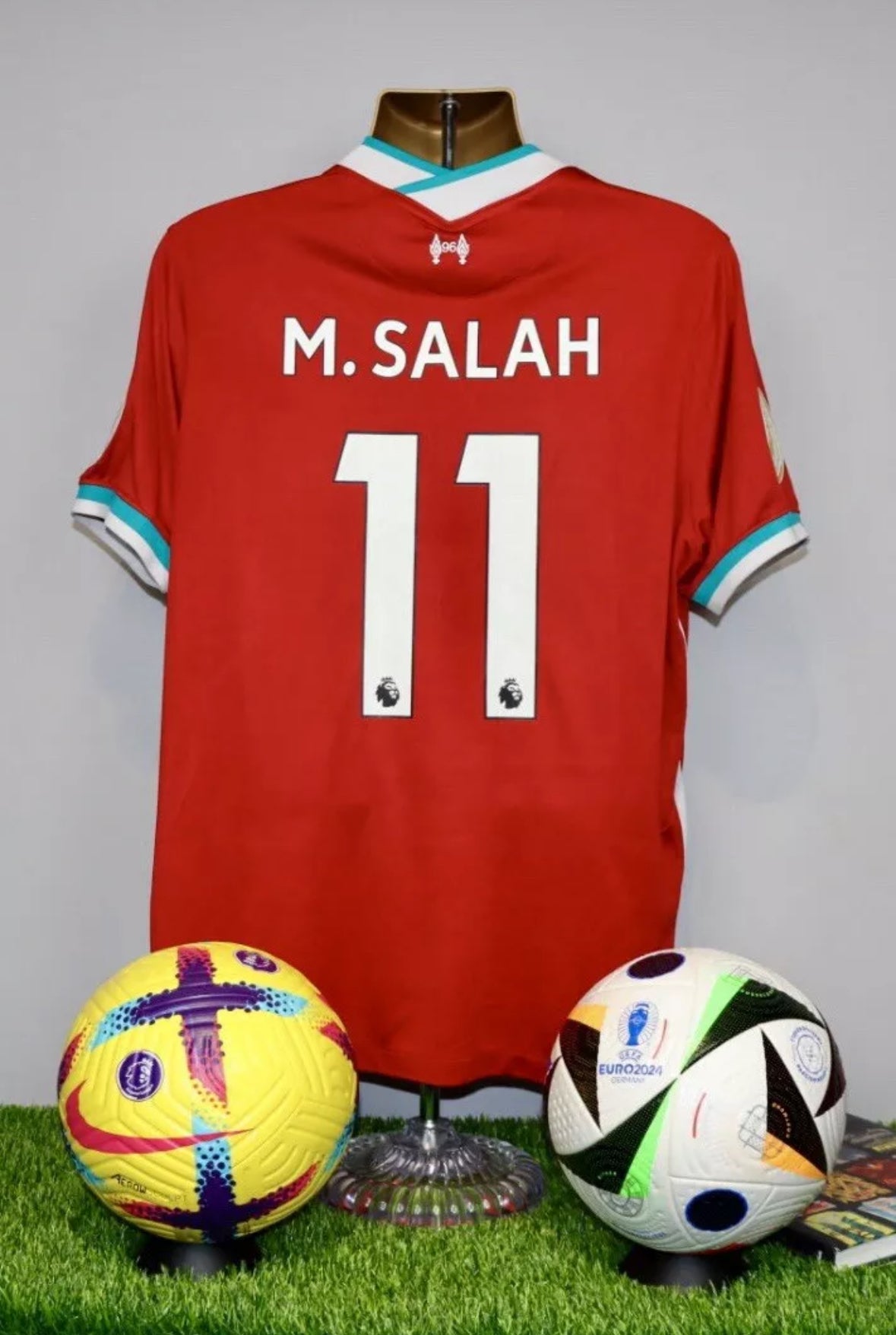 SALAH 11 Liverpool 2020/21 Home Shirt