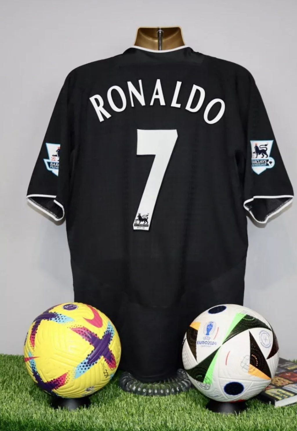 RONALDO 7 Manchester United 2003/05 Away Shirt