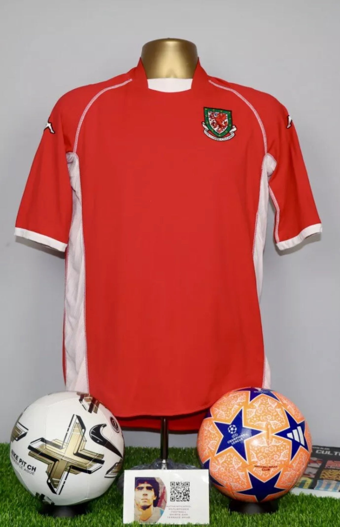 Wales 2002/04 Home Shirt