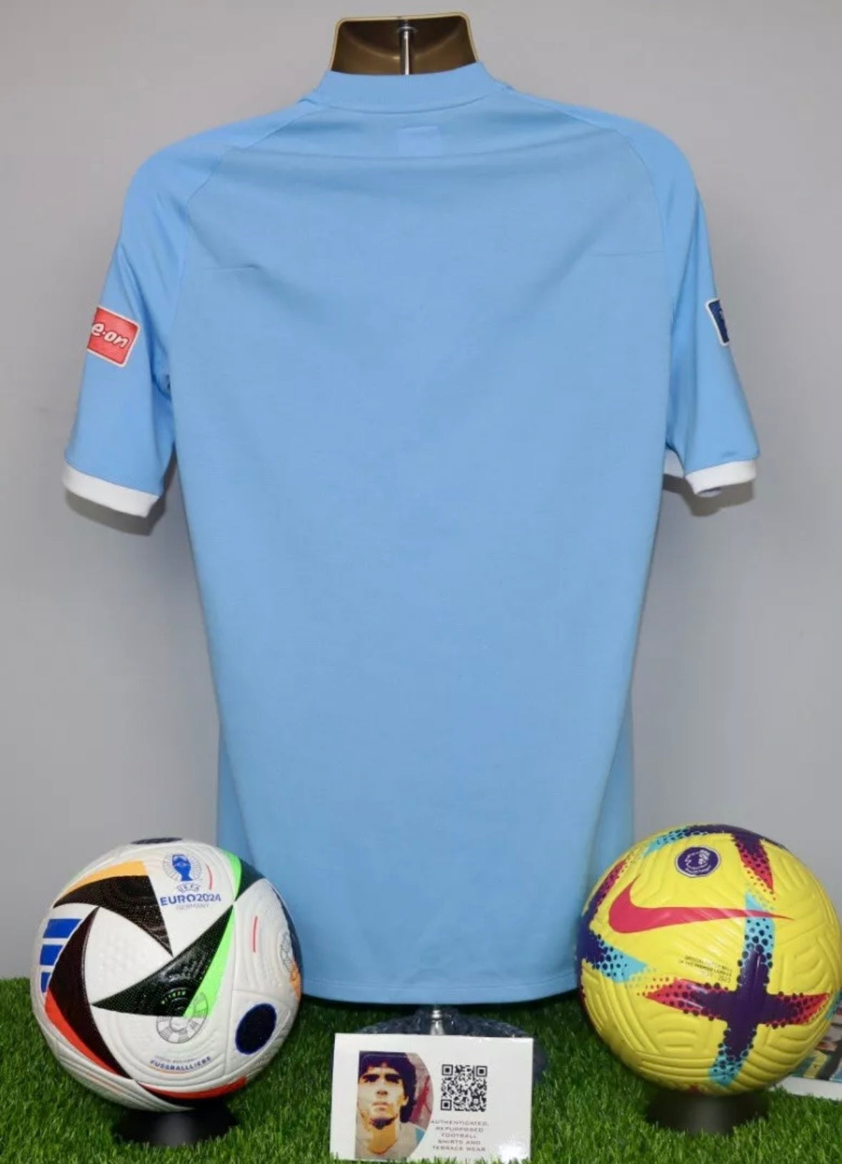 2010-11 Manchester City Umbro 'FA Cup' Home Shirt
