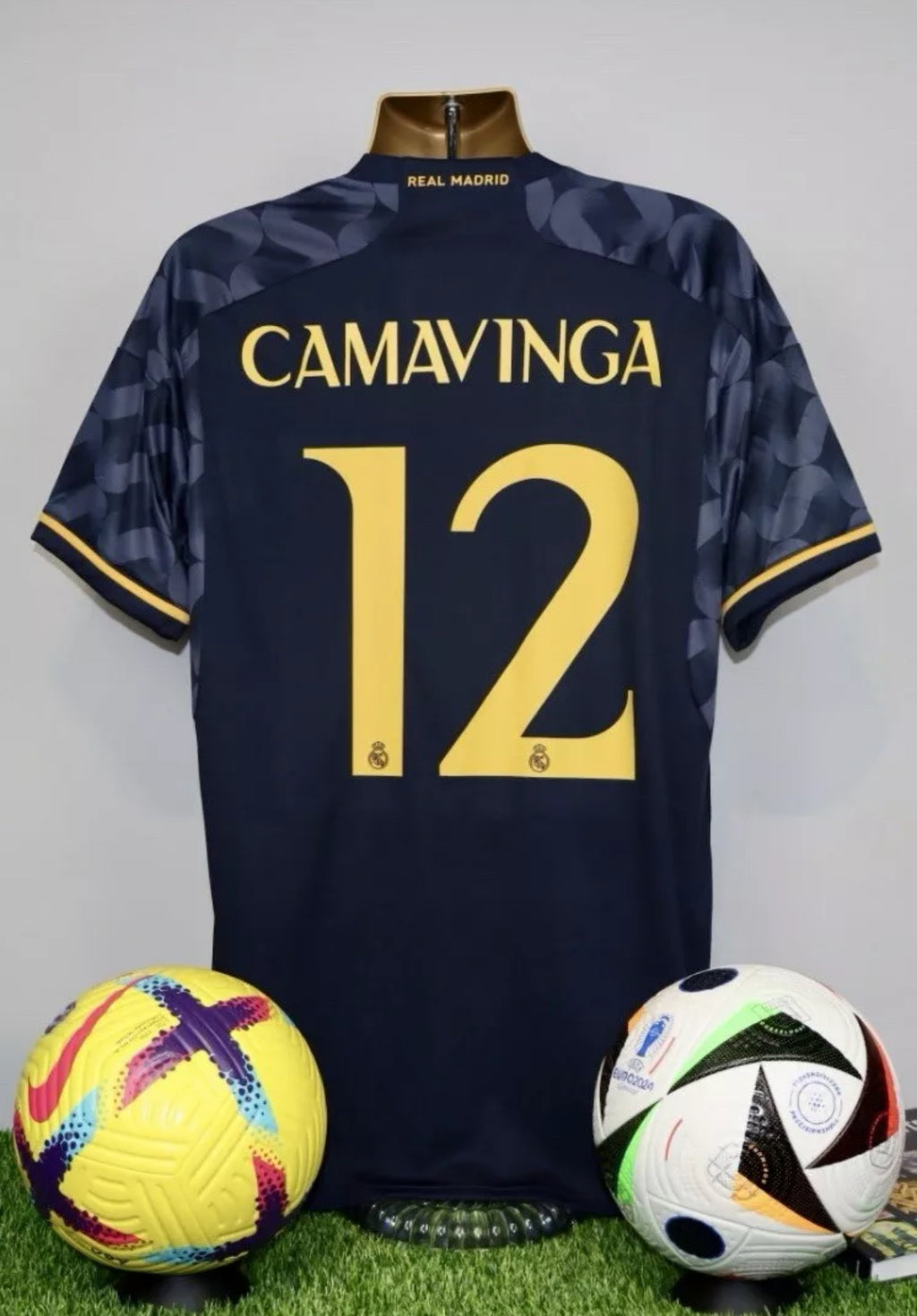 CAMAVINGA 12 2023/24 Real Madrid Away Shirt