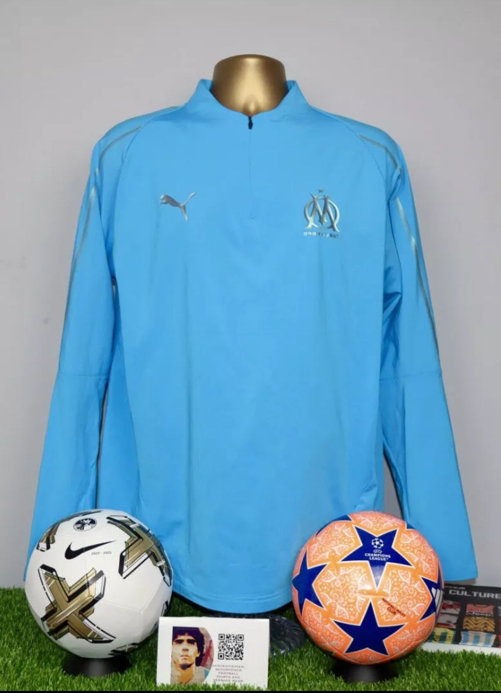 OLYMPIQUE MARSEILLE 2018/2019 TRAINING TRACK TOP