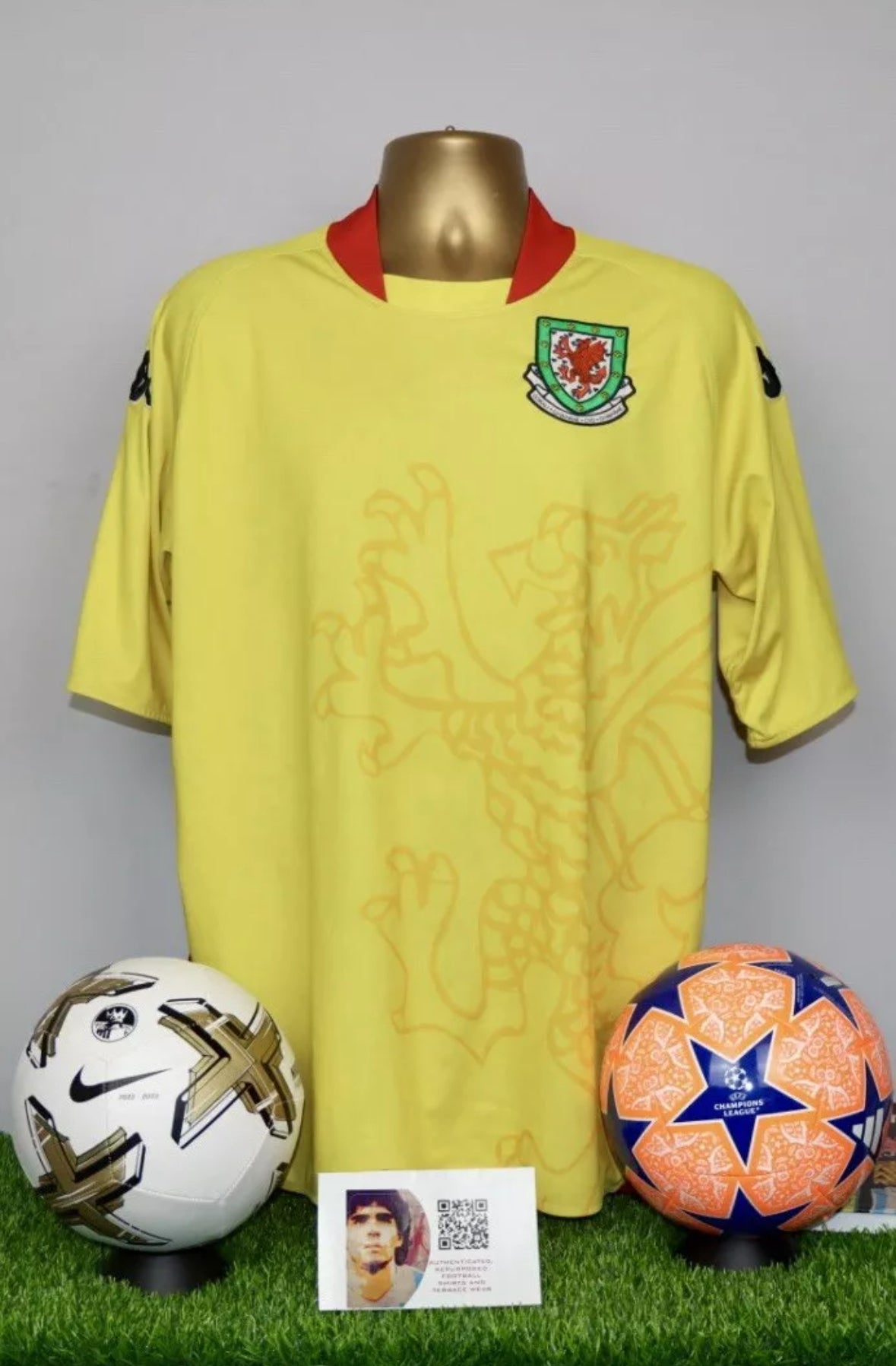 Wales 2007/08 Away Shirt