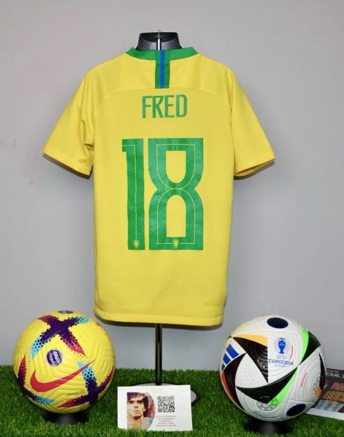 FRED 18 Brazil 2018/19 Home Shirt KIDS