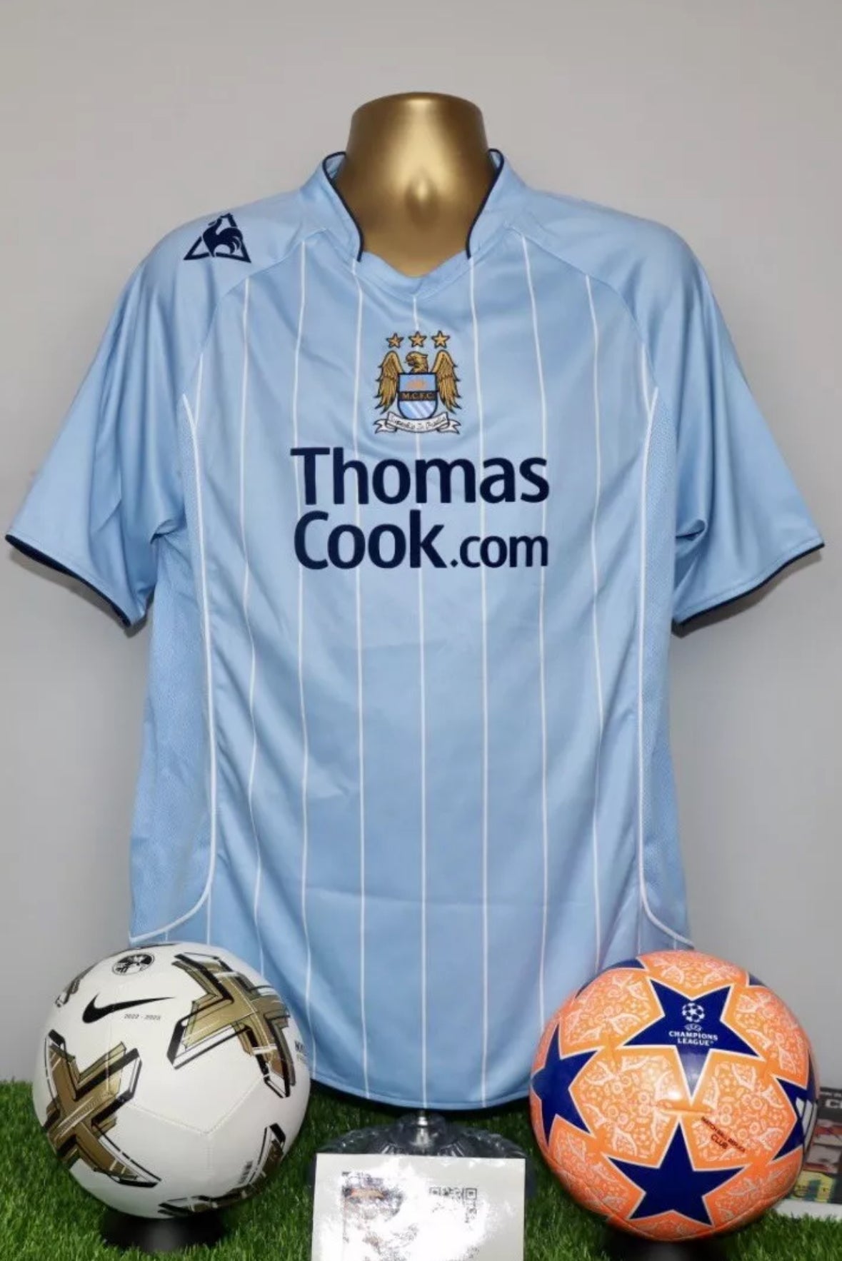 Manchester City 2007/08 Home Shirt