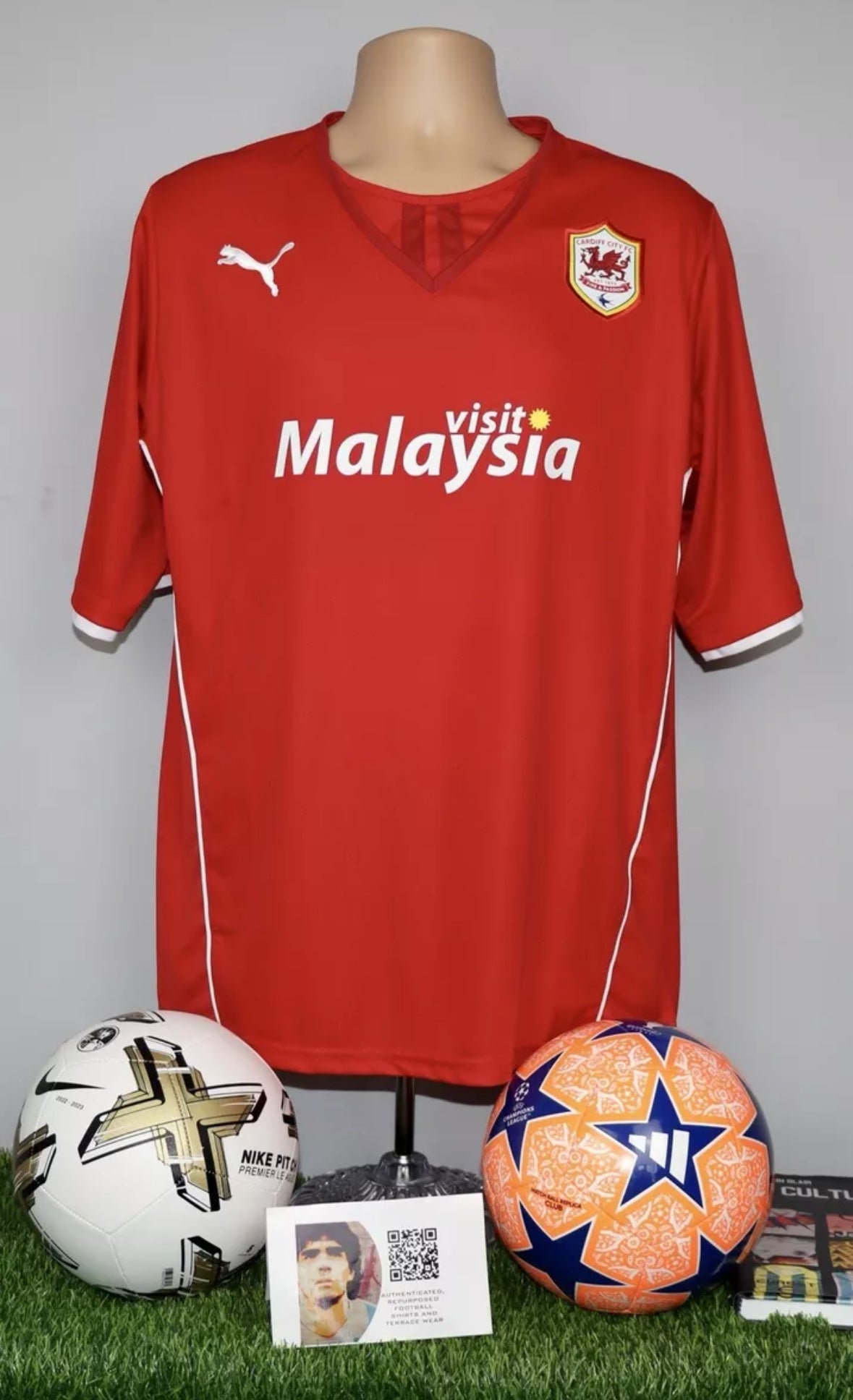 Cardiff City 2013/14 Home Shirt