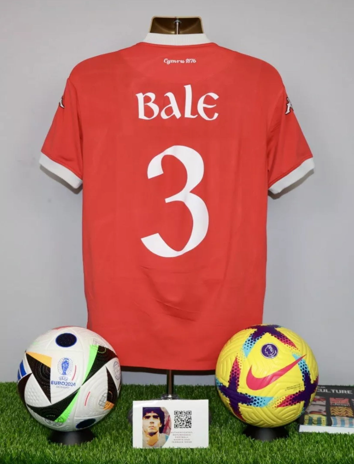 BALE 3 Wales 2006/07 Home Shirt
