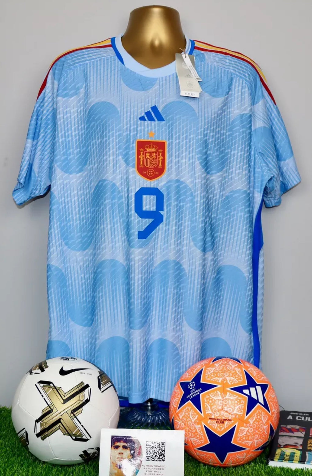 GAVI 9 Spain 2022/23 Authentic Away Shirt