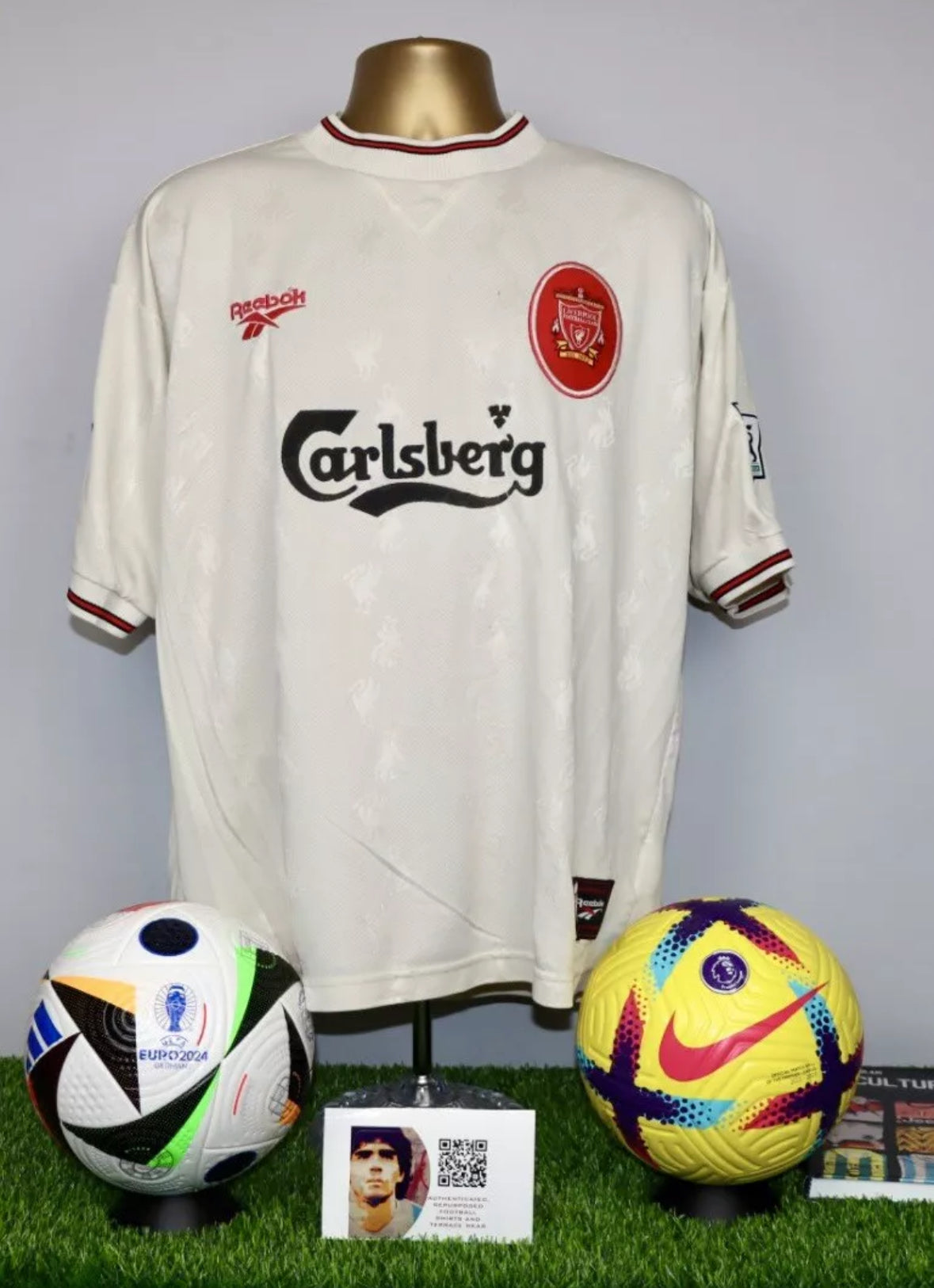 FOWLER 9 Liverpool 1996/97 Away Shirt