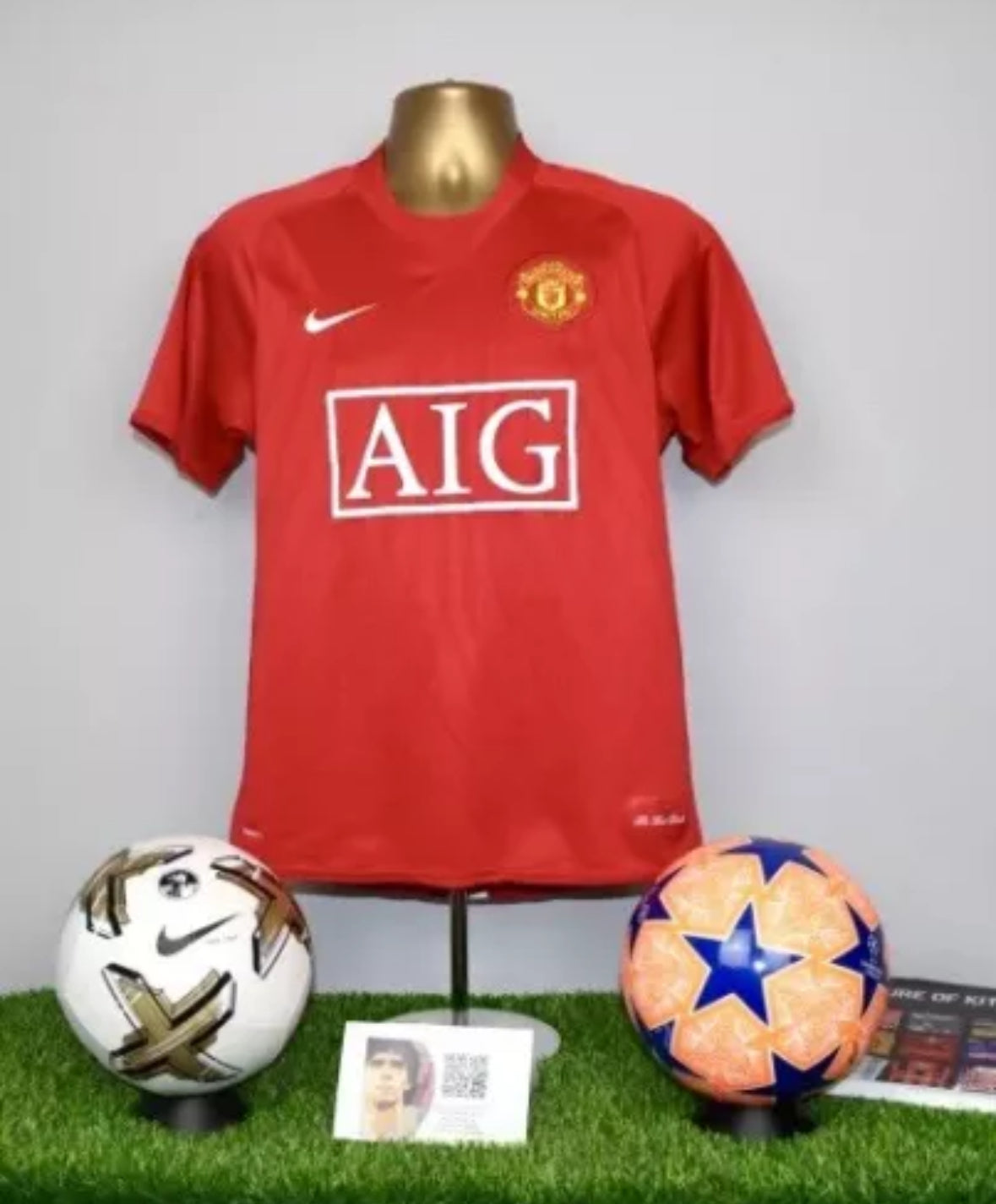 Manchester United 2007/08 Home Shirt