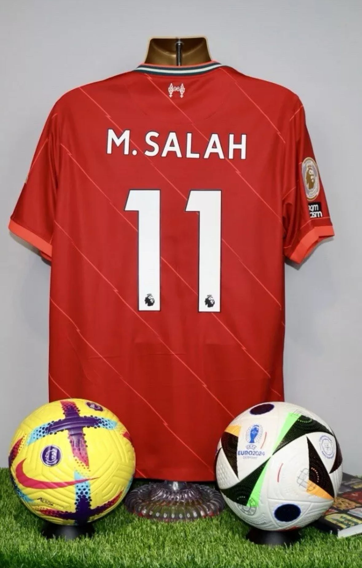 SALAH 11 Liverpool 2021/22 Home Shirt