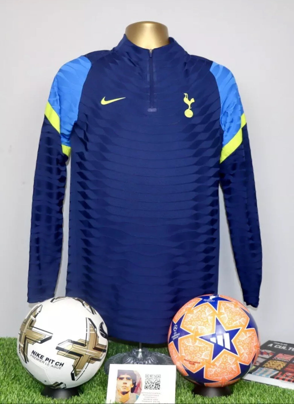 Tottenham Hotspur 2021/22 Dri-fit 1/4 Zip Strike Drill Top