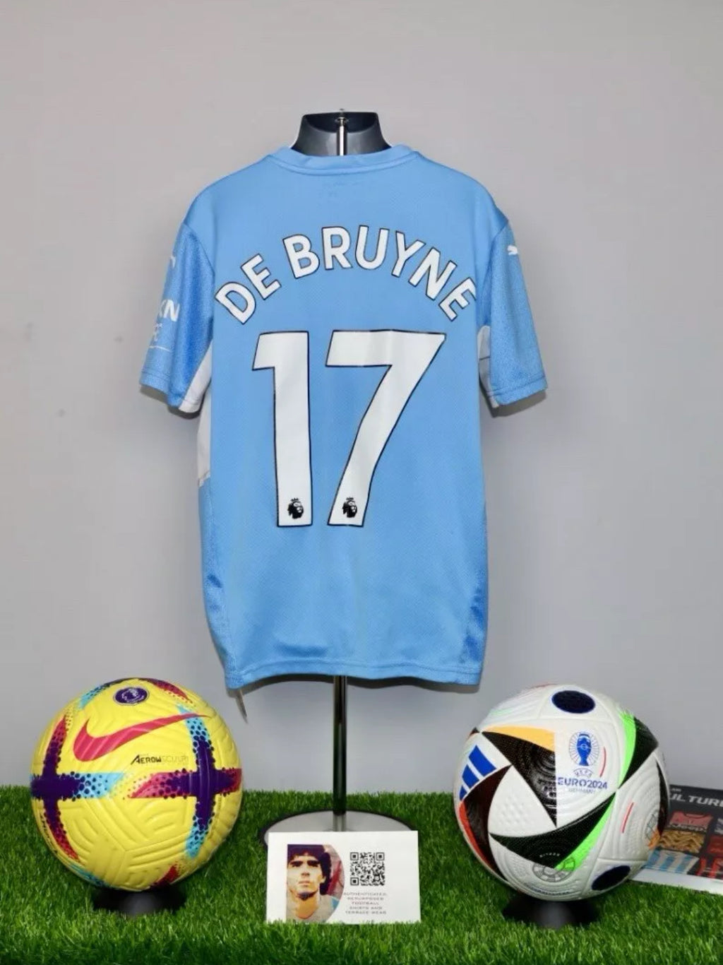 DE BRUYNE 17 Manchester City 2021/22 Home Shirt KIDS